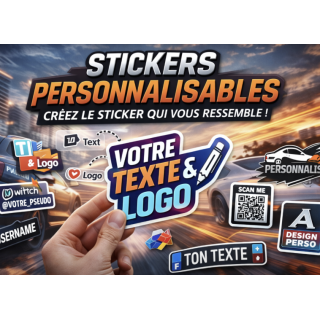 Stikers personnalisable